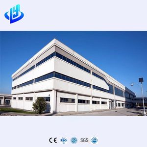 Staalconstructie kantoorgebouw modern prefab staalconstructie kantoorgebouw staalconstructie prefab kantoorcomplex - Product Image 6