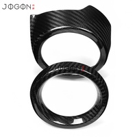 Cache de cadre d'admission d'air latéral pour Toyota GR Yaris GXPA16 2025+ en fibre de carbone véritable, garniture de ventilation AC, accessoires intérieurs, 2 pièces
