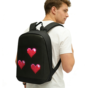 Mochila con Pantalla LED, Mochila con Cartel Publicitario, Bolsa con Pantalla LED Programable, Bolsa con Pantalla Dinámica para Publicidad - Product Image 4