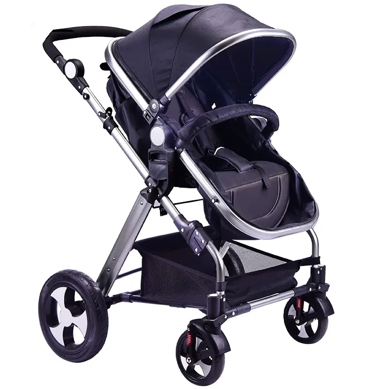 Poussette pour bébé Poussette Tout Terrain Vista City Select Poussette Compact Convertible Luxe