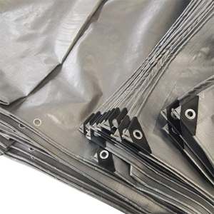 Bâches <span class=keywords><strong>de</strong></span> couleur grise Bâches <span class=keywords><strong>de</strong></span> grande taille Couvre-sol robuste pour pisciculture Bâches imperméables <span class=keywords><strong>Bâche</strong></span> - Product Image 2