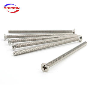 Tornillos de <span class=keywords><strong>Cabeza</strong></span> <span class=keywords><strong>Avellanada</strong></span> Cruzada Phillips de Acero Inoxidable 304 M2 M2.5 M3 M4 M5 M6, Largo Extendido, L=90-200mm, Tornillo Extra Largo - Product Image 4