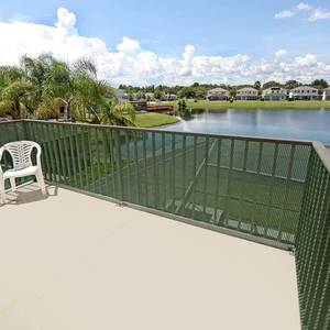 Green <b>Plastic</b> Balcony Netting 1x5m Fine <b>Mesh</b> Protective Fence for Railings Gates - Product Image 4