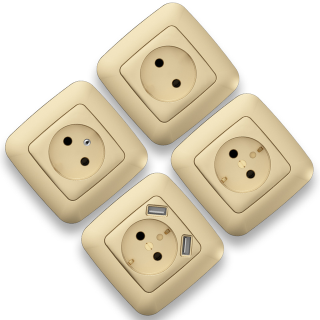 F100 Factory OEM ODM Wall Switch  Smart Home Products Eu Modern Light Switch Socket