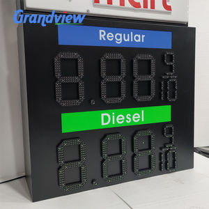 Manifesto digitale della stazione di benzina per esterni a LED con cartellone con OEM SDK supporto a doppia faccia del prezzo del <span class=keywords><strong>Gas</strong></span> - Product Image 3