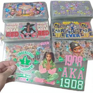 Vinilos Personalizados con Protección UV para Impresión por Transferencia, Adhesivos para Vasos Libbey de 16oz y 20oz, Diseños de Dibujos Animados - Product Image 6