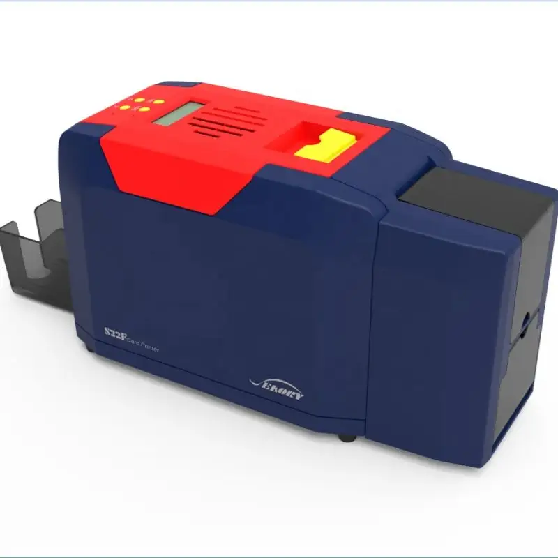 Excelente profissional S22F PVC Card Printer ID card plástico mini id laser card printer