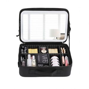 Trousse de Maquillage Portable Étanche avec Miroir LED Intégré – Certifiée BSCI - Product Image 5