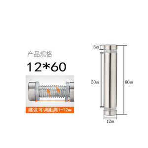 Stainless Steel Advertising Billboard Decorative Nail Mirror Glass Nail & Fixing Screws for Furniture <b>Hardware</b> - Product Image 3