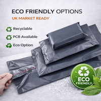 Enveloppes d'expédition en polyéthylène noir, sacs d'expédition en plastique, plusieurs tailles et couleurs, emballage personnalisé pour les marques de vêtements