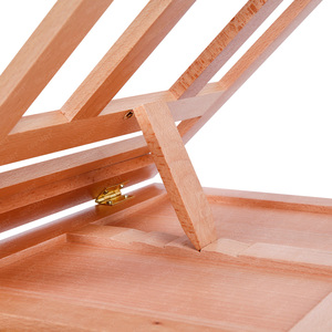 SINOART <span class=keywords><strong>Chevalet</strong></span> de table en bois de hêtre avec tiroir et <span class=keywords><strong>palette</strong></span> Boîte en bois <span class=keywords><strong>Chevalet</strong></span> Boîte de peinture pour débutants, étudiants - Product Image 4