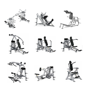 Máquina de fuerza comercial para gimnasio con carga de placas 45 °   Máquina de <span class=keywords><strong>prensa</strong></span> de piernas y cuádriceps de 45 grados para gimnasio - Product Image 4