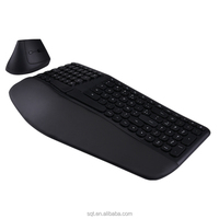 Clavier et souris sans fil complets Combo PC personnalisé Clavier et souris ergonomiques