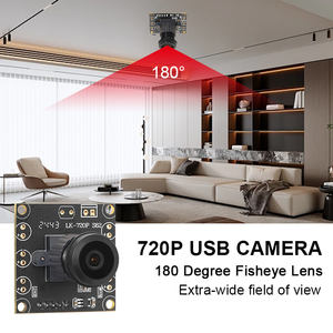 720P H62 1,44 мм 180 градусов Fisheye CMOS 1/4 дюймов промышленный USB модуль камеры для распознавания лица, машинного зрения - Product Image 4
