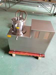 380V comercial 200 kg/hora máquina para hacer mantequilla de sésamo y cacahuete molinillo de mantequilla de pistacho de cacao de almendra de HJ-MJS-80 - Product Image 4