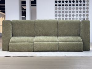 أريكة كهربائية حديثة من القماش بثلاثة مقاعد قابلة للتحويل مع شاحن يو إس بي من المصنع الأصلي - Product Image 6