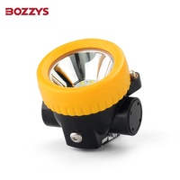 BOZZYS BK3000 LED Casco de seguridad portátil Luz impermeable con pilas para uso industrial en entornos complejos