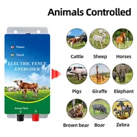 10KM hoogspannings elektrische afrasteringsapparaat voor veeteelt, bescherming van veeteeltbedrijven, rundvee en schapen.