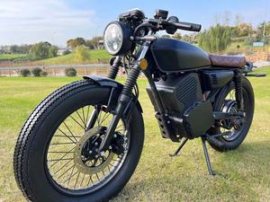 Retro Xe Đạp Điện Xe Máy 60V 2000W Động Cơ Không Chổi Than Phía Sau Mùa Xuân Hệ Thống Treo Điện Xe Tay Ga Người Lớn Đĩa Phanh Ebike - Product Image 6