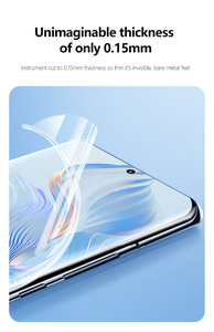 Premium 0.14mm TPU pellicola di idrogel schermi curvi in vetro morbido forte resistenza all'allungamento nessuna deformazione fluente tocco sensibile al funzionamento - Product Image 6