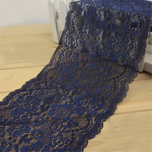 Largeur 18cm Élastique Dentelle Garniture Ruban Tissu DIY Artisanat Robe De Mariée Jupe Couture Vêtements Accessoires - Product Image 3