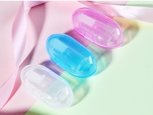 <span class=keywords><strong>Brosse</strong></span> à dents souple sans BPA, <span class=keywords><strong>brosse</strong></span> à dents en Silicone pour enfants, pour bébés et tout-petits - Product Image 4