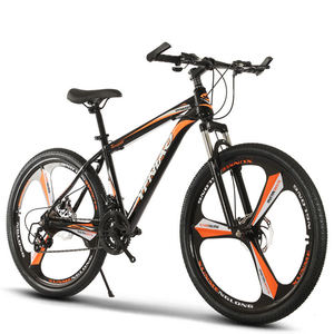 Vélo de montagne en acier 29 pouces, 21 vitesses, frein à disque, pédale ordinaire, léger, grande taille pour homme, cadre rigide, jante en alliage d'aluminium - Product Image 4