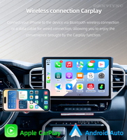 Autoradio Android 14,6 pouces 8 cœurs avec écran tactile, navigation GPS, CarPlay sans fil pour Toyota Tundra 2022 2023 2024
