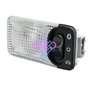 Plafonnier intérieur de voiture, plafonnier rond, lampe de lecture, adapté à Citroën C1 C2 C3 Peugeot 206 <span class=keywords><strong>CC</strong></span> 207 6362AC 6362P3 6362K9 - Product Image 4