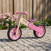Vélo d'équilibre en bois, cadre en contreplaqué Schima, sans pédales, pour les tout-petits de 3 ans et plus, jouet d'extérieur unisexe ANNA & BECK
