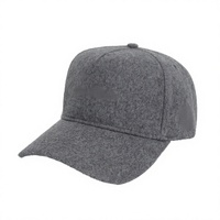 Gorra de béisbol/Snapback de pana vintage formal de 5 paneles con estructura en A - Deportiva promocional