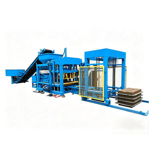 Máquina Automática para Fabricar Bloques Huecos HONGBAOYUAN QTJ4-15, <span class=keywords><strong>Precio</strong></span> <span class=keywords><strong>de</strong></span> Máquinas para Hacer Ladrillos en Kenia - Product Image 1