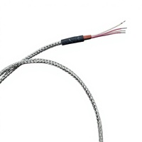 PROG SR104 Sensor Suhu RTD Platinum PT100 PT1000 dengan Ketepatan A+0.15 -70~500 2/3/4 Kabel untuk Pipa