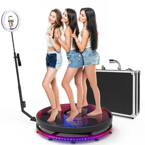 2-7 People Intelligent Operation 360 Degree Camera Video Photobooth Machine 360 photo booth