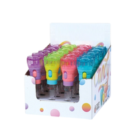 Offres Spéciales lampe de poche forme bonbons jouets beau grand tube rouge jouet avec bonbons 2 en 1 fonction bonbons jouets pour enfants cadeaux de vacances