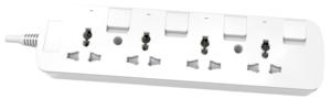 Cables de Alimentación con Conector Hembra <span class=keywords><strong>IEC</strong></span> y Conector Macho BS, Cables de Extensión con Interruptor Individual, Enchufe UK, 2 Puertos USB-C, IP20, Carcasa de PC/PP + Completo - Product Image 3