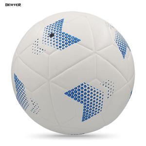 Ballon de <span class=keywords><strong>football</strong></span> en cuir PU thermocollé de haute qualité avec logo personnalisé, flèches blanches, pour les matchs officiels et l'entraînement - Product Image 2