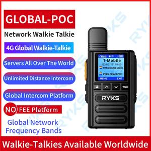 Walkkies Talkies 4G Walkie Talkie 5000Km Radio de dos vías Set inalámbrico al aire libre No para Zello Baofeng Uv 5R Quansheng - Product Image 5
