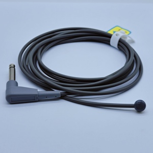 Tái sử dụng y tế cấp Cảm biến nhiệt độ với 3.0mm SUS304 thăm dò NTC <span class=keywords><strong>10K</strong></span> chính xác cho da cơ thể và hệ thống giám sát bề mặt - Product Image 1