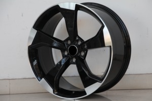 <span class=keywords><strong>Jantes</strong></span> en alliage YXQ 18 19 pouces 18x8J 19x8.5J 5 trous noir roues en fonte à cinq rayons pour A3 A4 A5 A6 A7 A8 <span class=keywords><strong>Q2</strong></span> Q3 Q5 Q7 Q8 S3 S4 S5 - Product Image 3