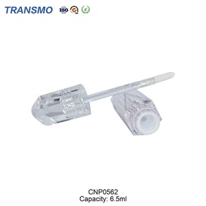 Tubes de gloss à lèvres en cristal avec logo personnalisé, 6,5 ml, tubes de gloss à lèvres vides uniques, personnalisables - Product Image 4