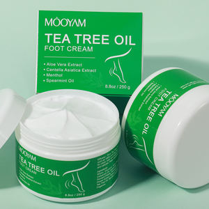 Crema per la cura della riparazione del piede <span class=keywords><strong>con</strong></span> tisana olio dell'albero ammorbidisce i piedi secchi screpolati - Product Image 1