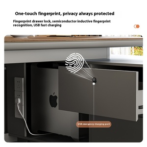 Ông Chủ, Chủ tịch, lãnh đạo bàn văn phòng, nội thất văn phòng, bàn điều hành, phong cách hiện đại - Product Image 4