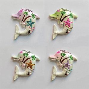 Cadeau souvenir personnalisé aimants <span class=keywords><strong>pour</strong></span> réfrigérateur artisanat en résine personnalisé peinture à la main 3D <span class=keywords><strong>diable</strong></span> poisson tortue aimants <span class=keywords><strong>pour</strong></span> réfrigérateur - Product Image 4
