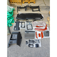 Accessoires de tableau de bord automatique tableau de bord en plastique de voiture RHD Chang à LHD pour Toyota Alphard 2008-2014 Alphard Vellfire 2008-2014
