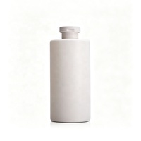 Bouteille d'emballage cosmétique en HDPE personnalisée de 750 ml avec bouchon à clapet et impression sérigraphique pour shampoing et après-shampoing