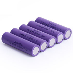Batteria ricaricabile agli ioni di litio Doubepow 3.7V <span class=keywords><strong>1200mAh</strong></span> <span class=keywords><strong>18650</strong></span> Flat Top Cilindrica, capacità piena <span class=keywords><strong>18650</strong></span> <span class=keywords><strong>1200mAh</strong></span> 3.7V - Product Image 6