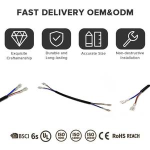 适用于数控机床的定制 OEM ODM PLC 控制和伺服线束，采用 PVC 绝缘和 1.0mm-2.54mm 间距连接器 - Product Image 4