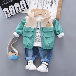 Vêtements pour enfants de haute qualité en gros, nouveaux modèles, ensembles de vêtements pour enfants, sweat-shirt et pantalon pour petits enfants, jeans pour enfants - Product Image 3