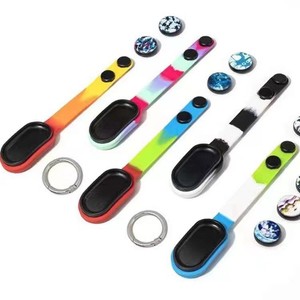 POWER Porte-clés magnétique puissant en silicone, <span class=keywords><strong>Pop</strong></span> <span class=keywords><strong>Puck</strong></span>, casse-tête pour enfants, jouet anti-stress pour les doigts - Product Image 3
